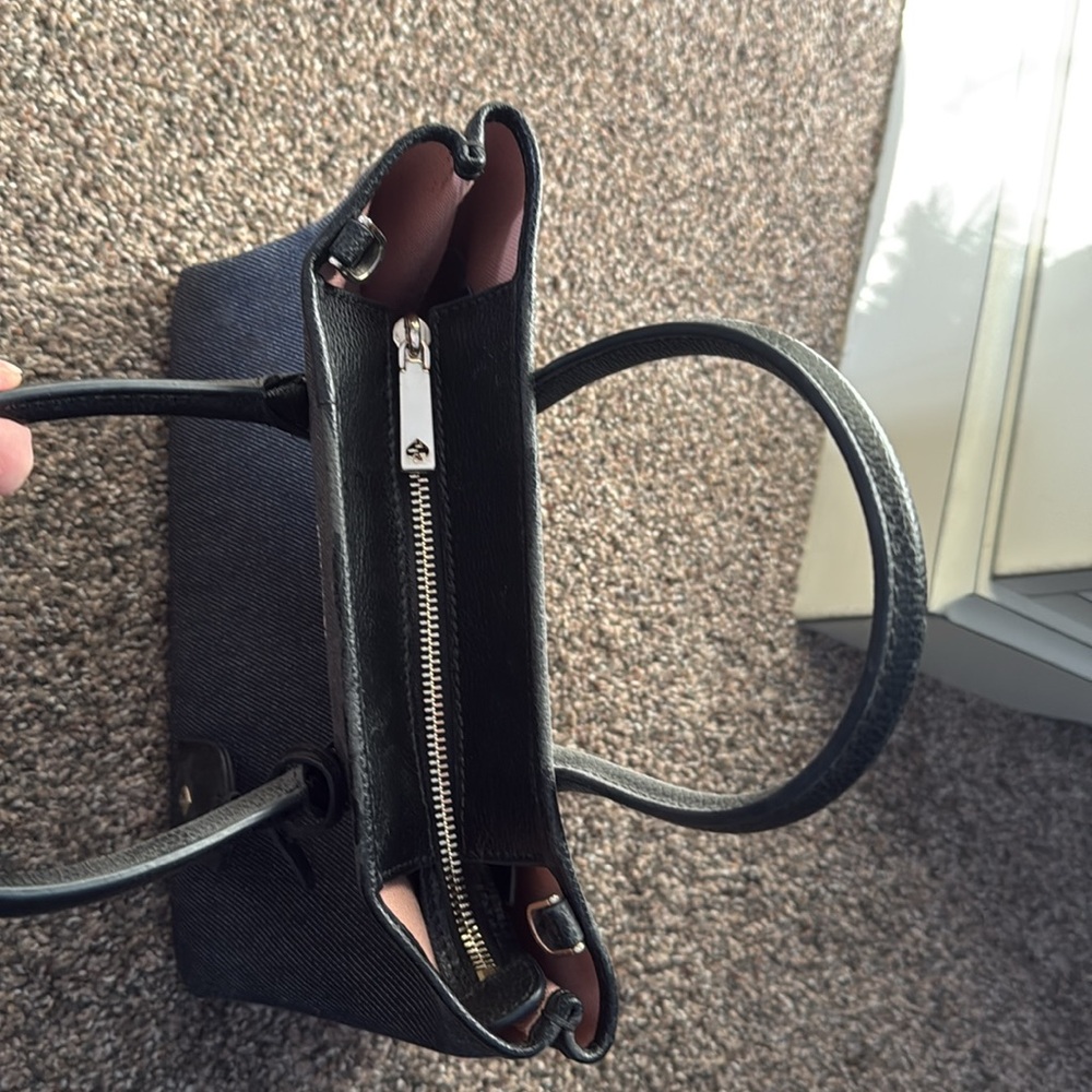 Denim blue Kate spade purse - Picture 2 of 6
